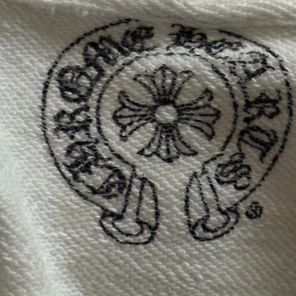 Chrome Hearts White Horseshoe Zip Up Hoodie - Picture 5 of 8